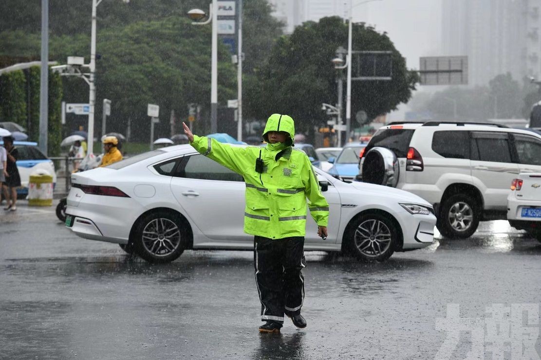 暴雨區覆蓋廣東大部